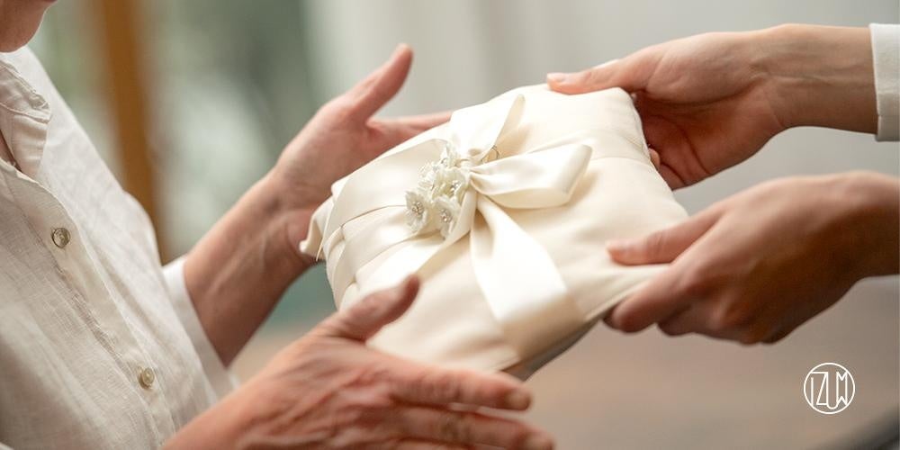 point2　贈る気持ちを大切に。心を込めてラッピング。