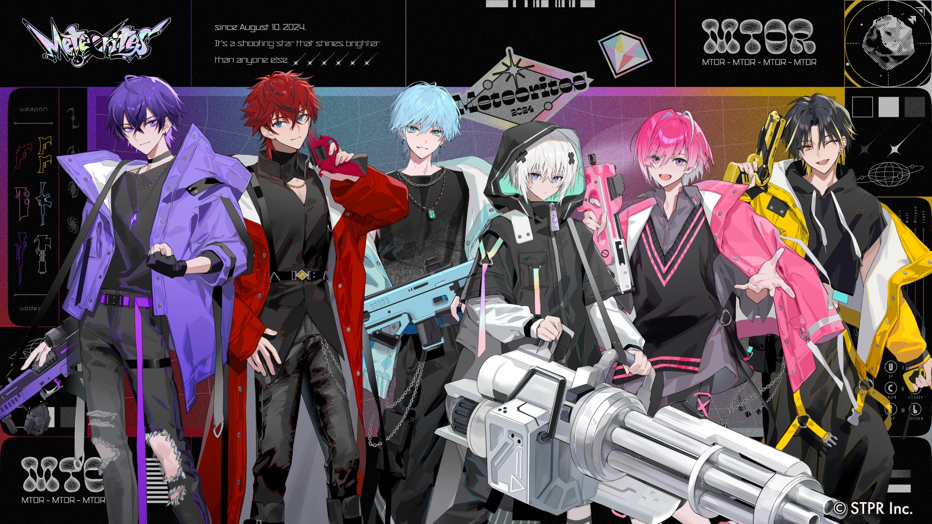 2.5次元歌い手アイドルグループ「めておら - Meteorites -」自分次第で