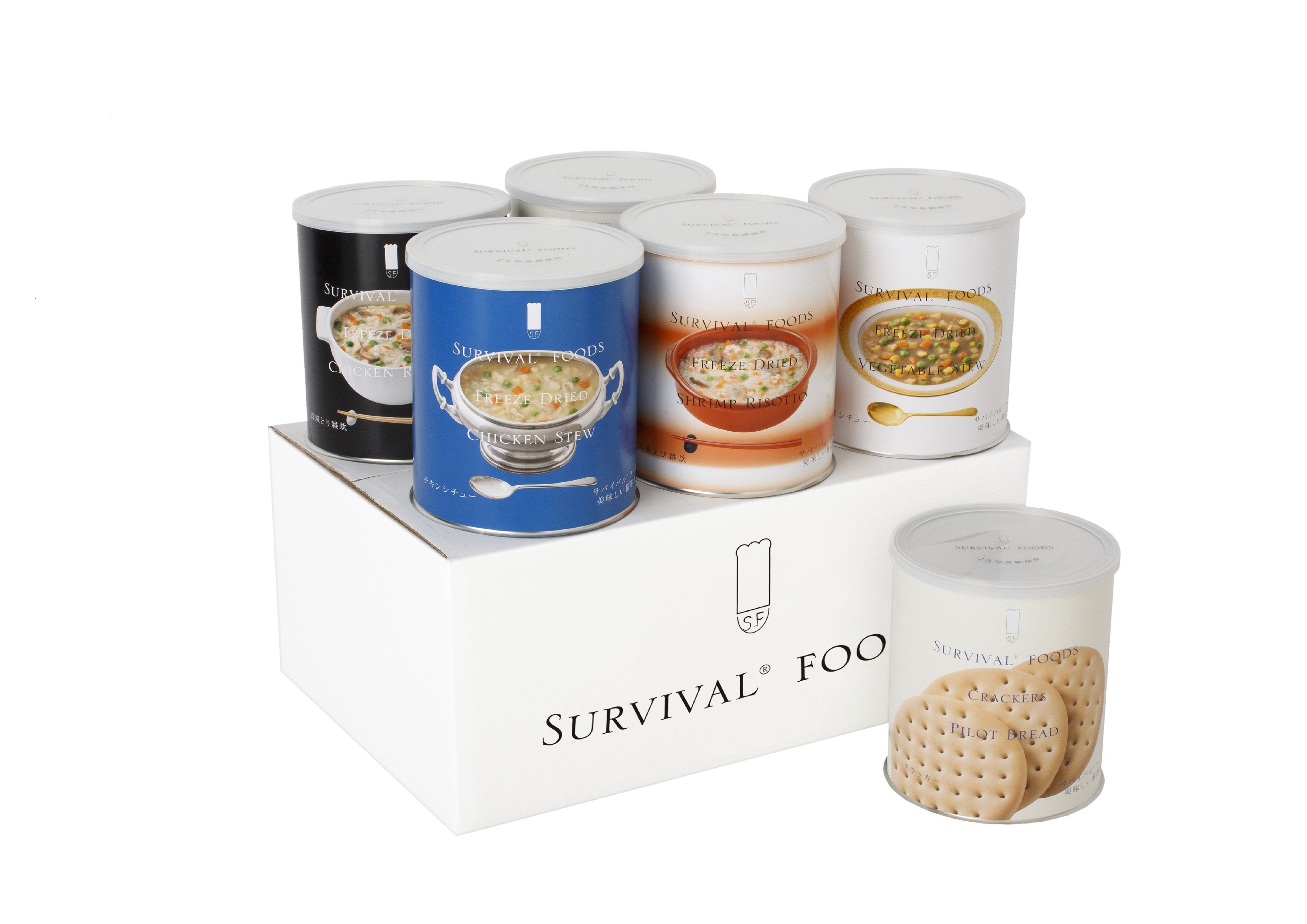 25年保存可能な「サバイバルフーズ」