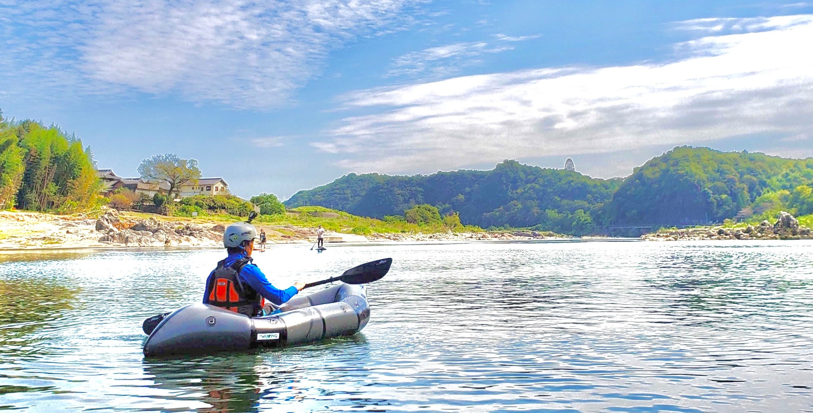 パックラフトで水害に備える
