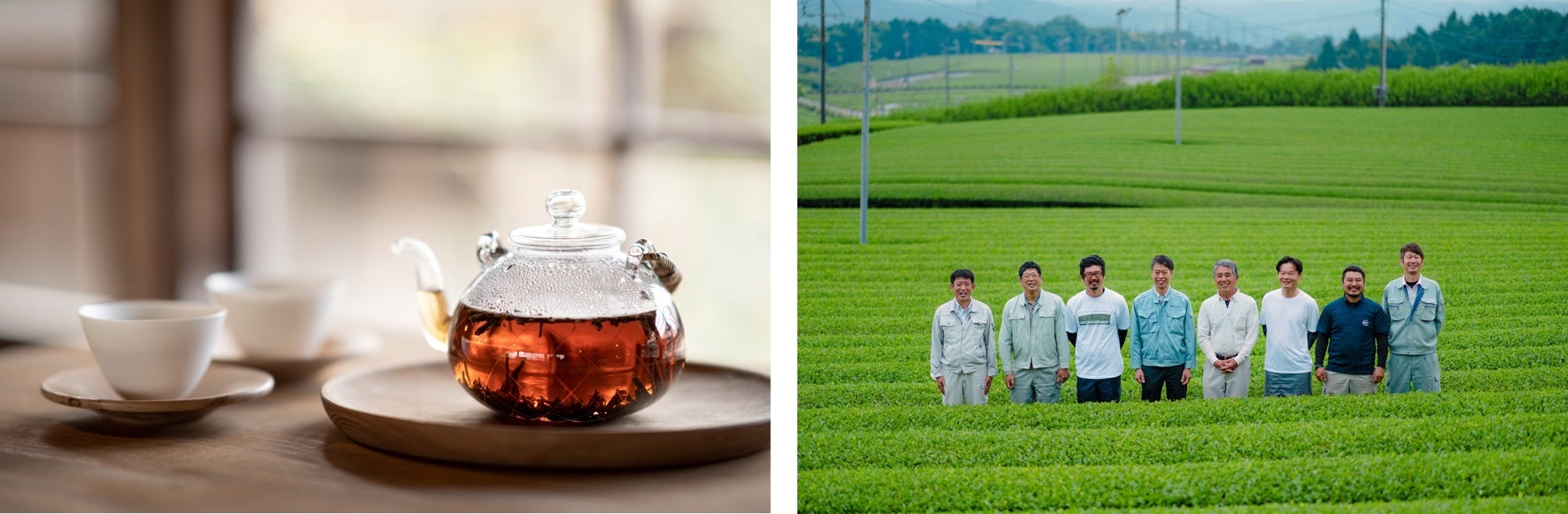 「土山一晩ほうじ」とプロジェクトチーム