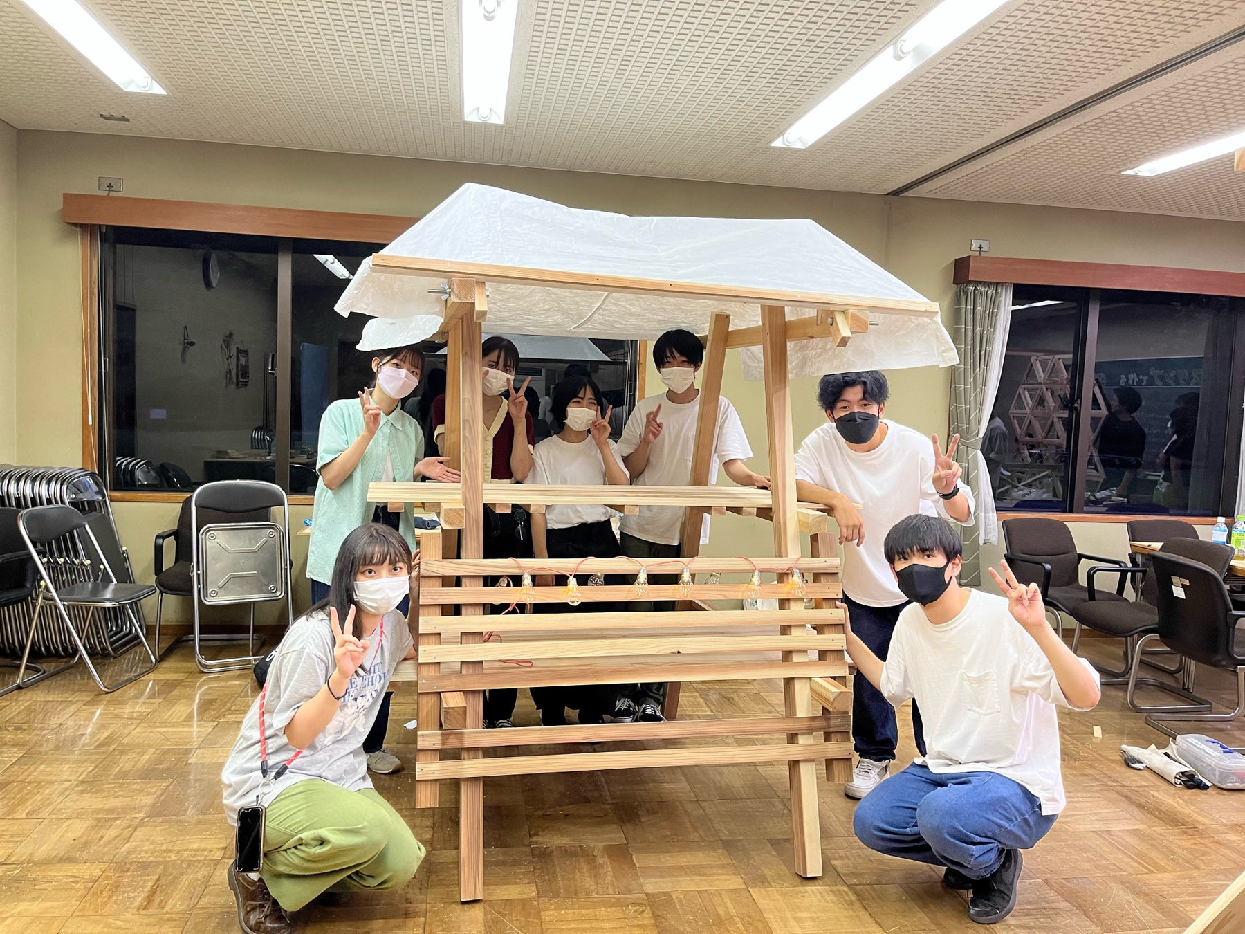 滋賀県産の木材を使用した組み立て式屋台を制作 立命館大の学生と地域活性化をめざす共同プロジェクト 滋賀県のプレスリリース 滋賀県産の木材を使用した組み立て式屋台を制作 立命館大の学生と地域活性化をめざす共同プロジェクト 滋賀県のプレスリリース