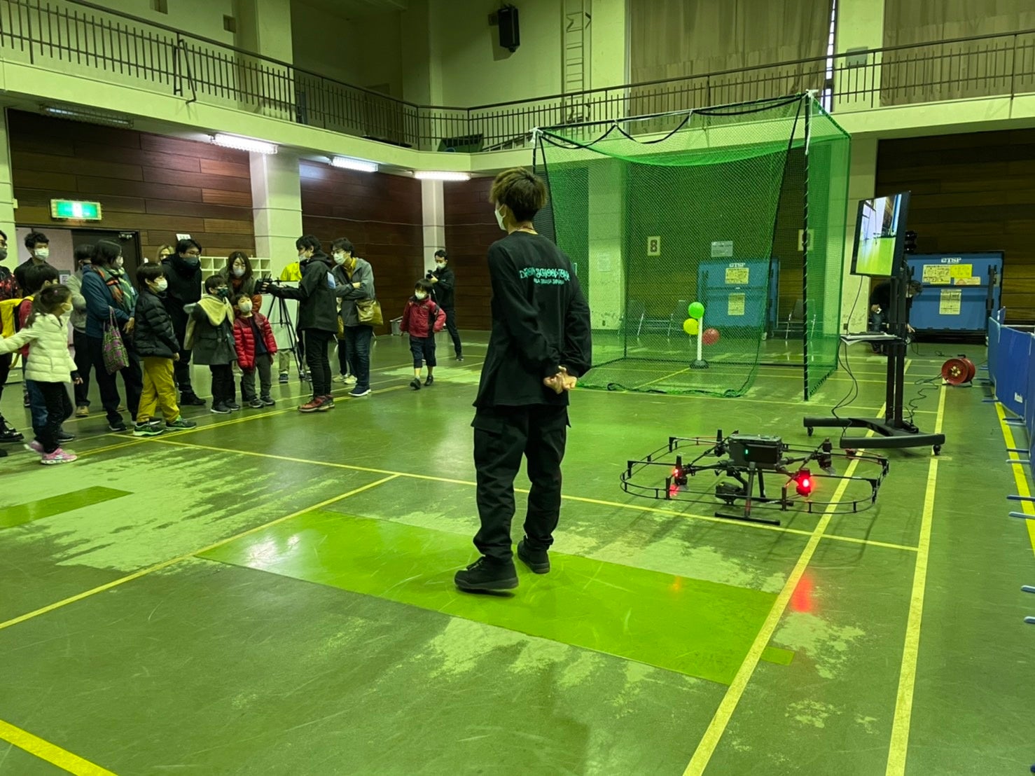 渋谷きんぷくでのドローン体験イベント