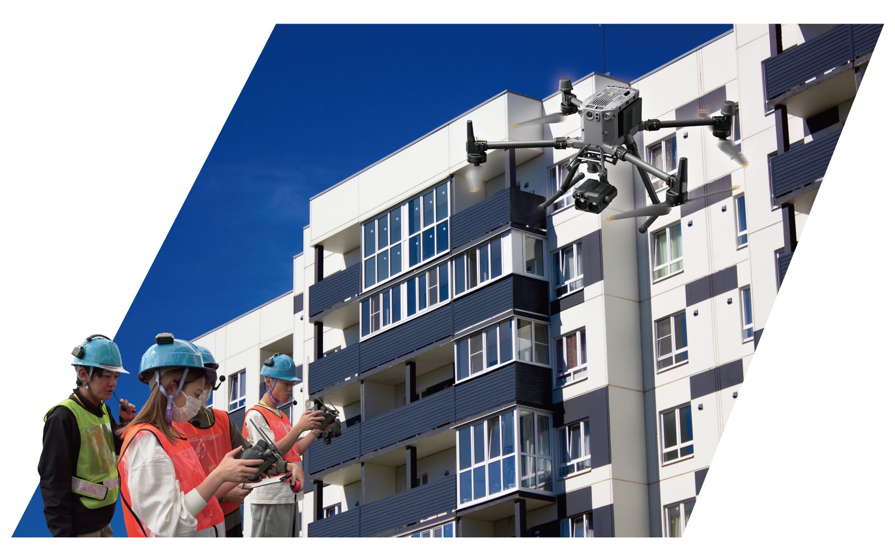 JUIDA × 東急コミュニティー × ハミングバード が連携し「ドローン点検スペシャリスト」資格を創設。マンション点検の即戦力を育成! | 株式会社ハミングバードのプレスリリース