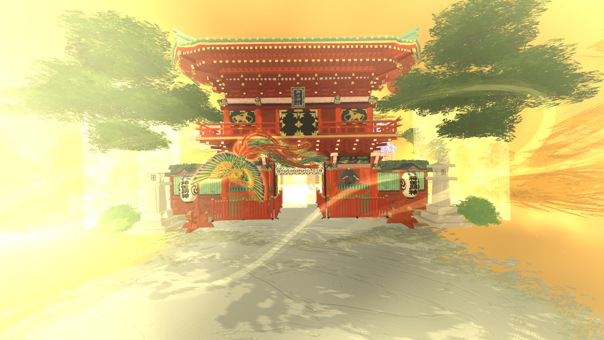 「Crypto Zinja 神田明神之図」