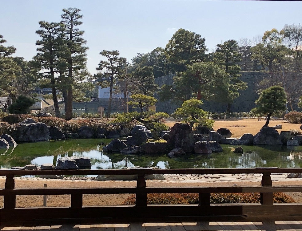 香雲亭から清流園の眺め