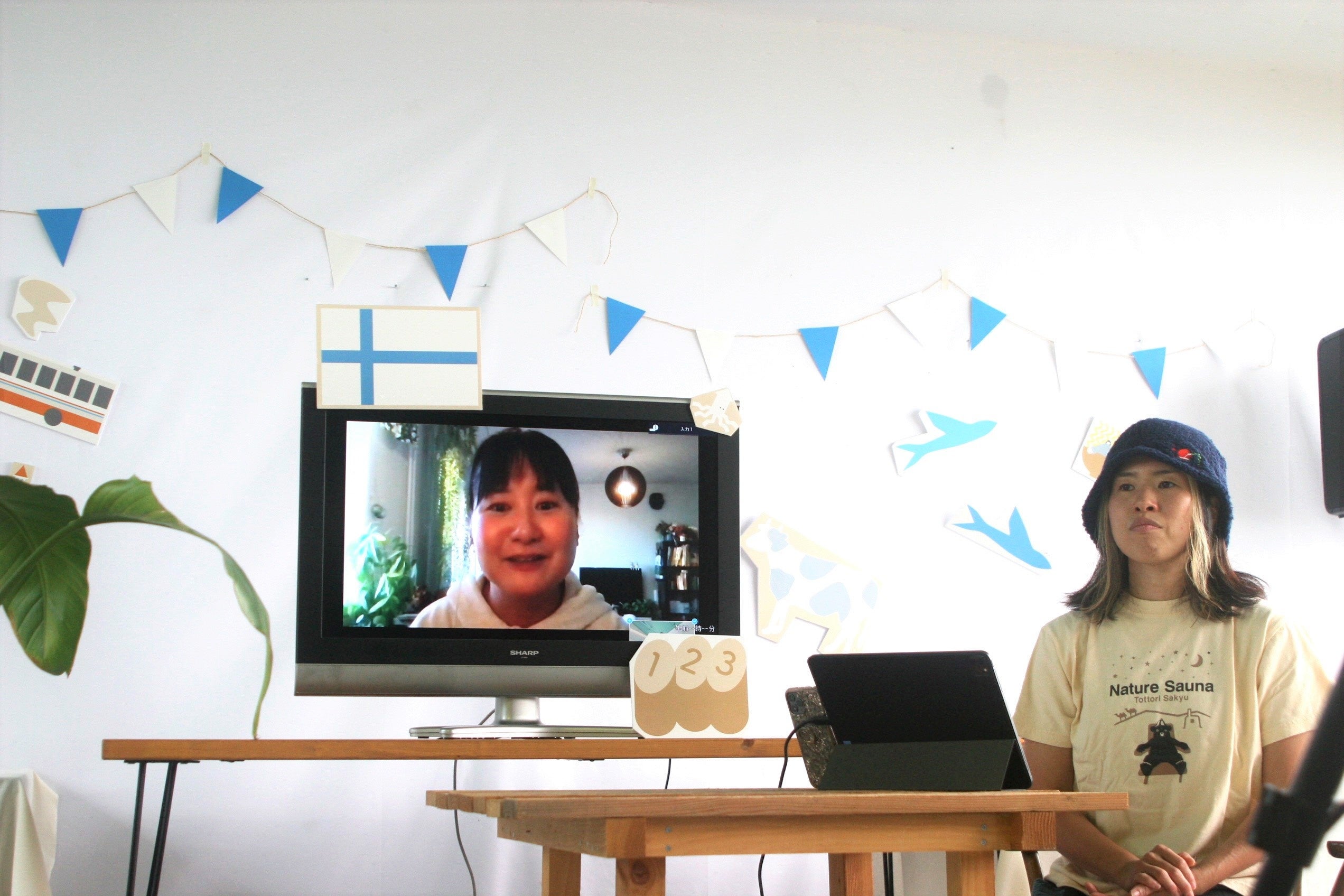 サウナをテーマに「フィンランドトーク」