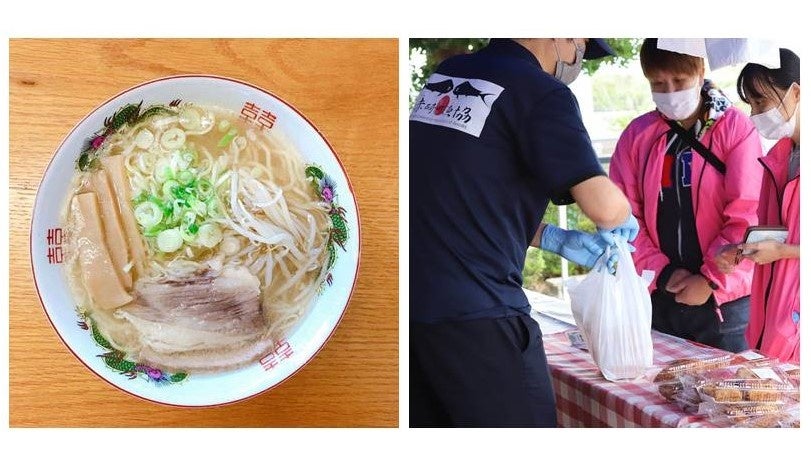 名物「牛骨ラーメン」や琴浦グルメの無料ふるまいも