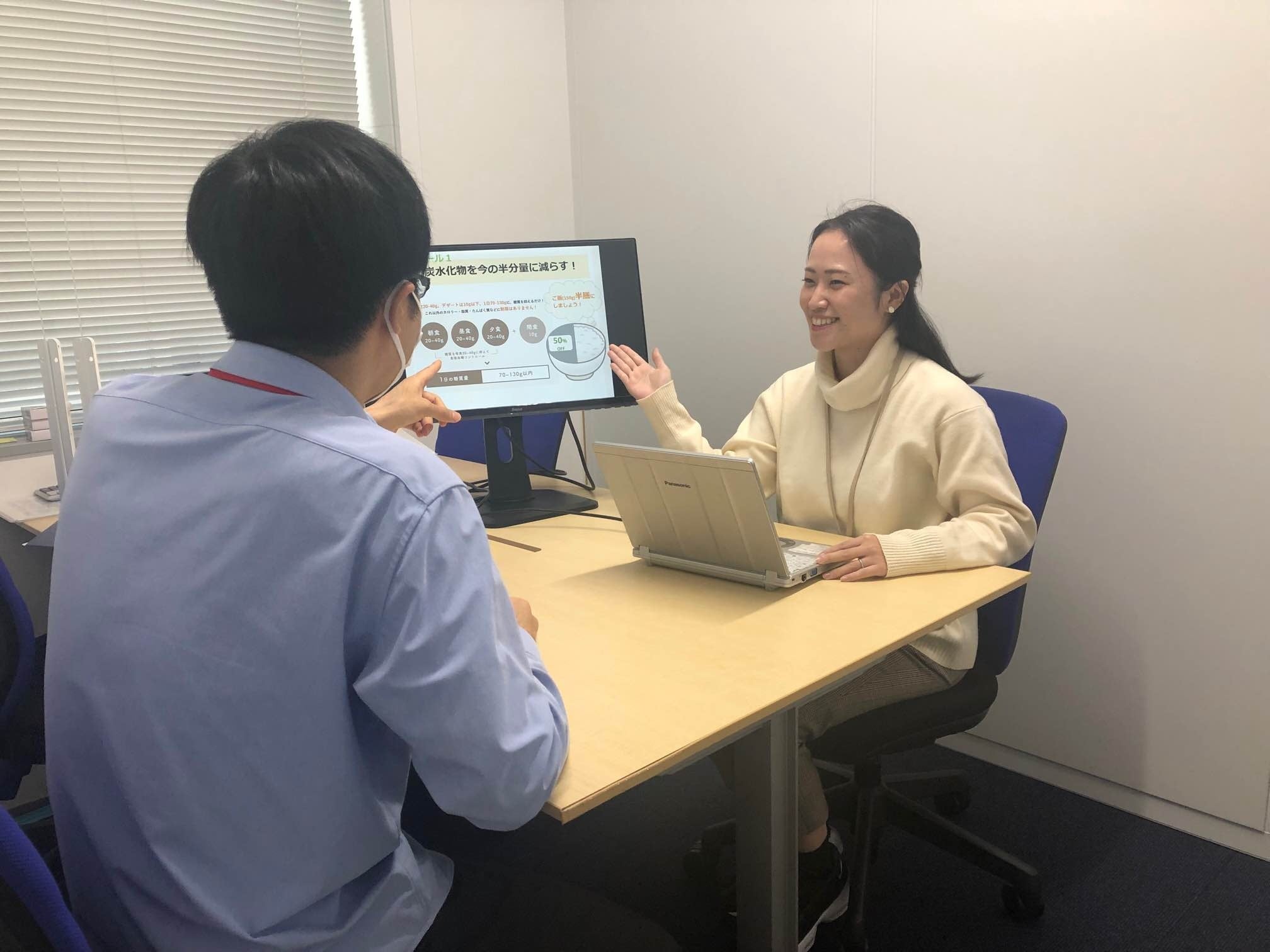 個別面談の様子