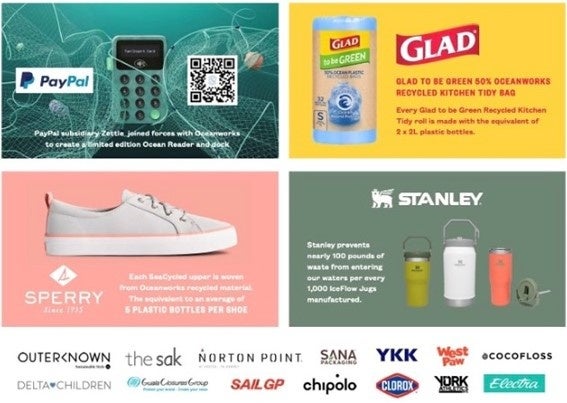 海洋プラスチック由来の再生原料を用いたプロダクト化事例