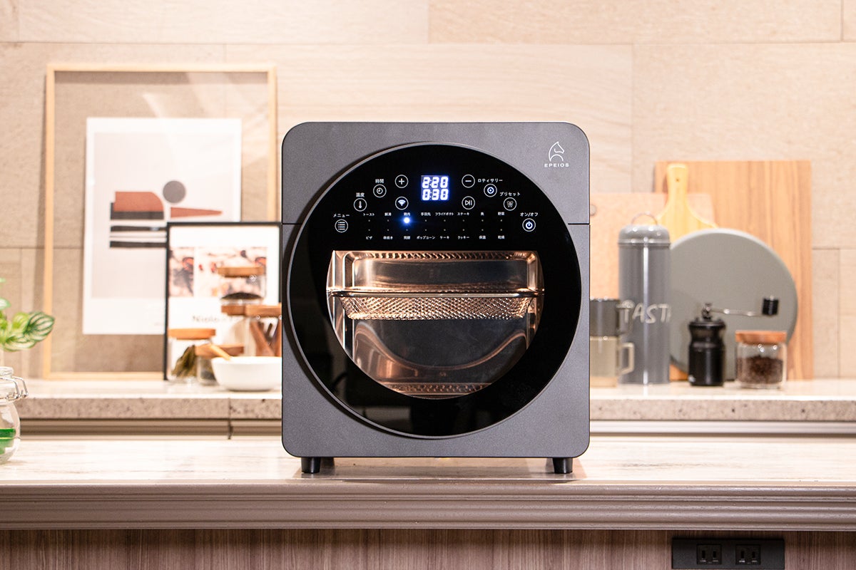 人気ノンフライオーブンに調理アシストIOTを実装!スマホで各種 人気ノンフライオーブンに調理アシストIOTを実装!スマホで各種