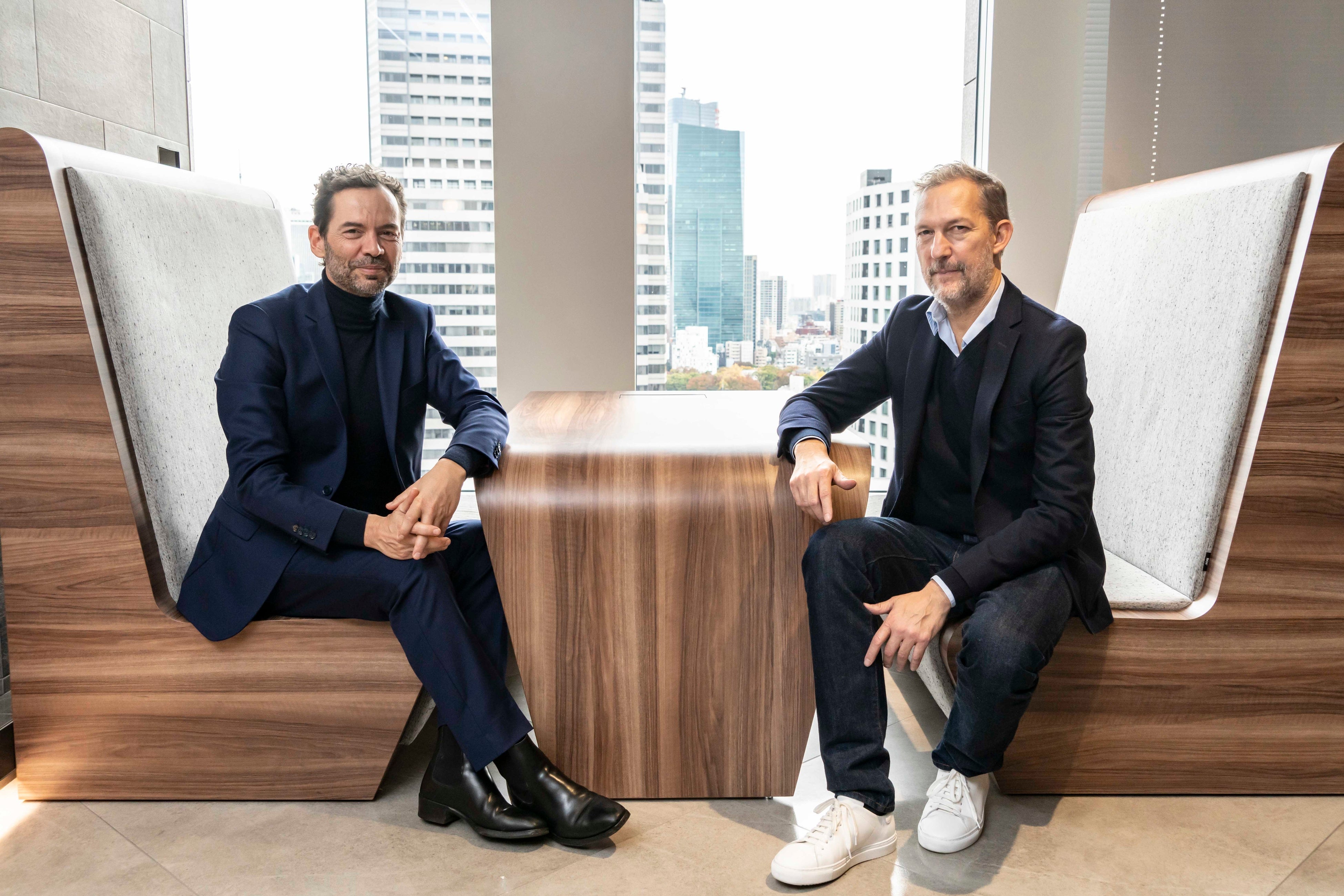 ＊左：ダミアン・オー シュリバン氏、右：ブノワ・ピエール エミリー氏