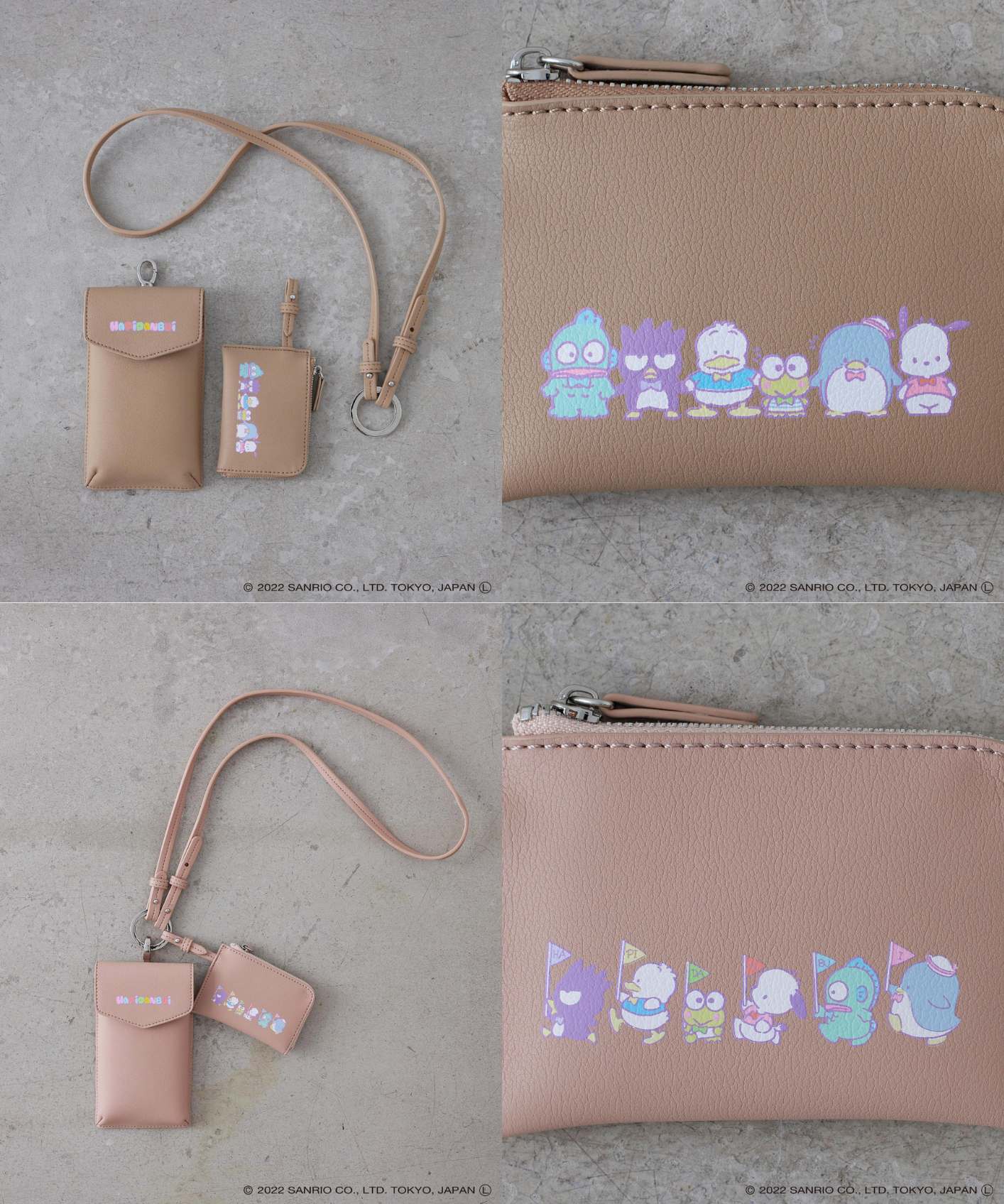 サンリオの人気キャラクター「はぴだんぶい」とEFOLEのバッグ