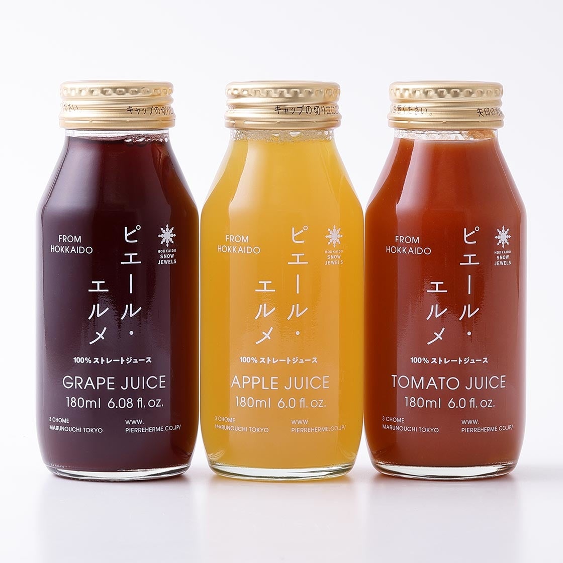 SNOW JEWELS × ピエール・エルメ 北海道産プレミアムジュース