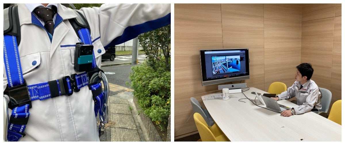 左）大規模修繕工事 実施会社 代理人　　右）大規模修繕工事 工事監理：大和ライフネクスト株式会社 担当