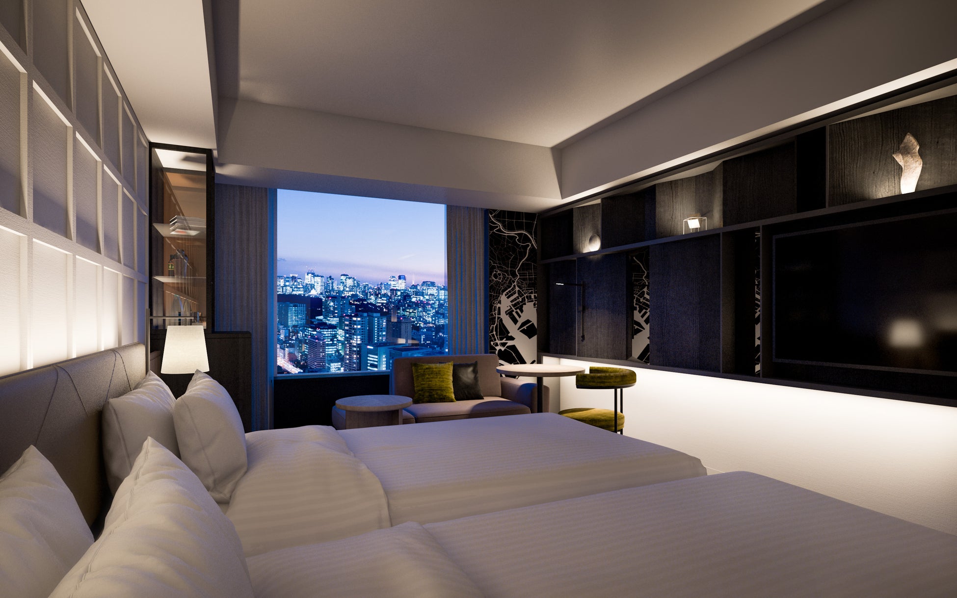 プレミアムルーム ツイン(※画像はパレスサイド)イメージ