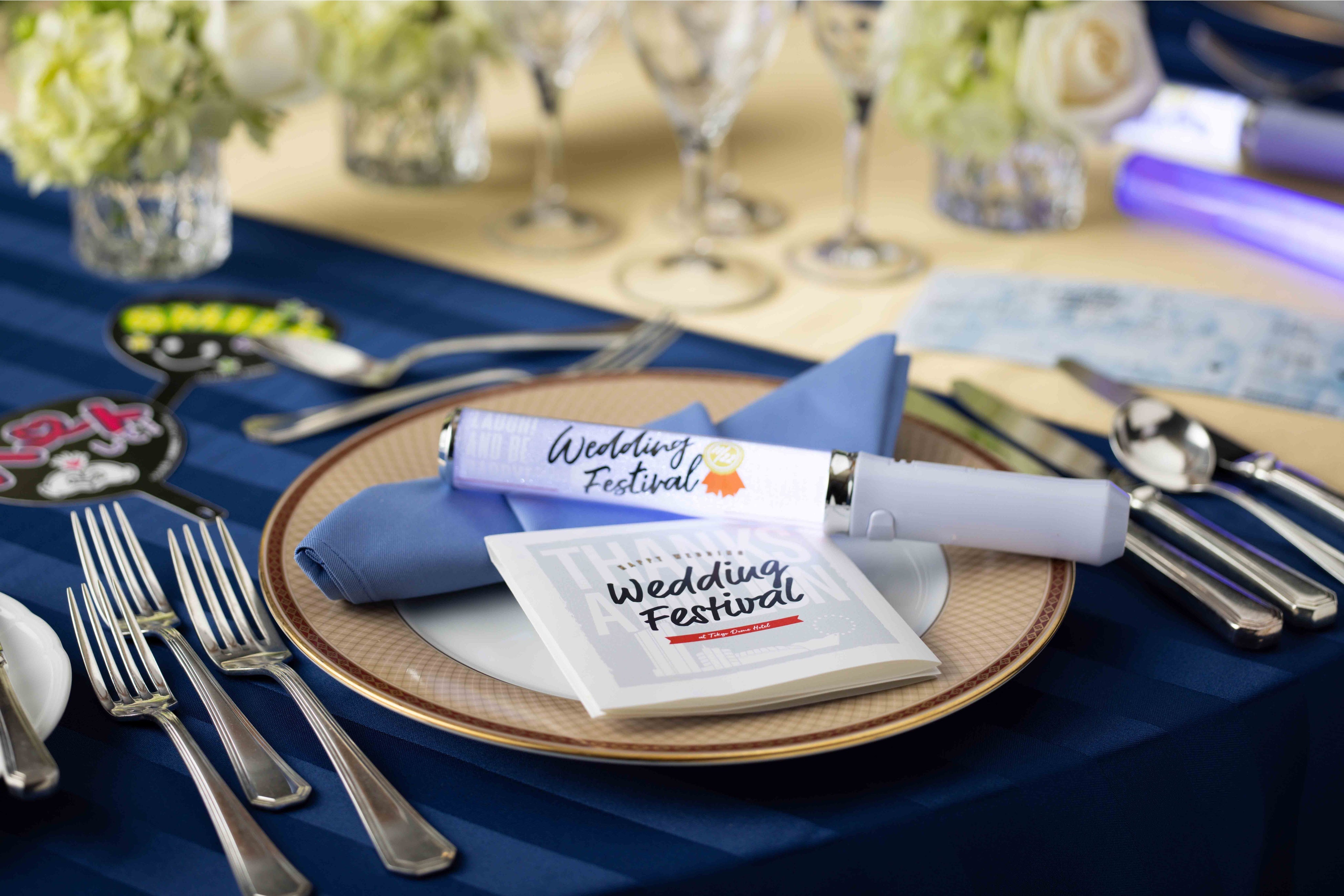 「THE LIVE Wedding」テーブルコーディネートイメージ