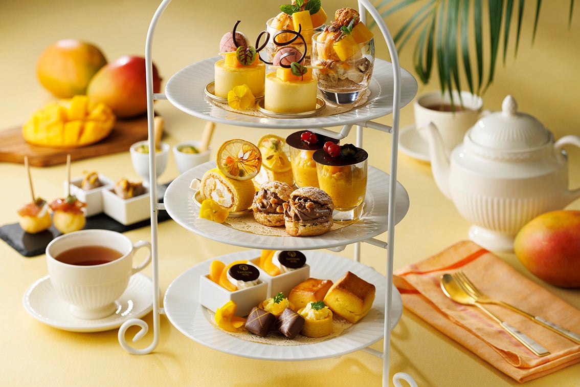 「マンゴーアフタヌーンティー」（写真は2名様分イメージ）