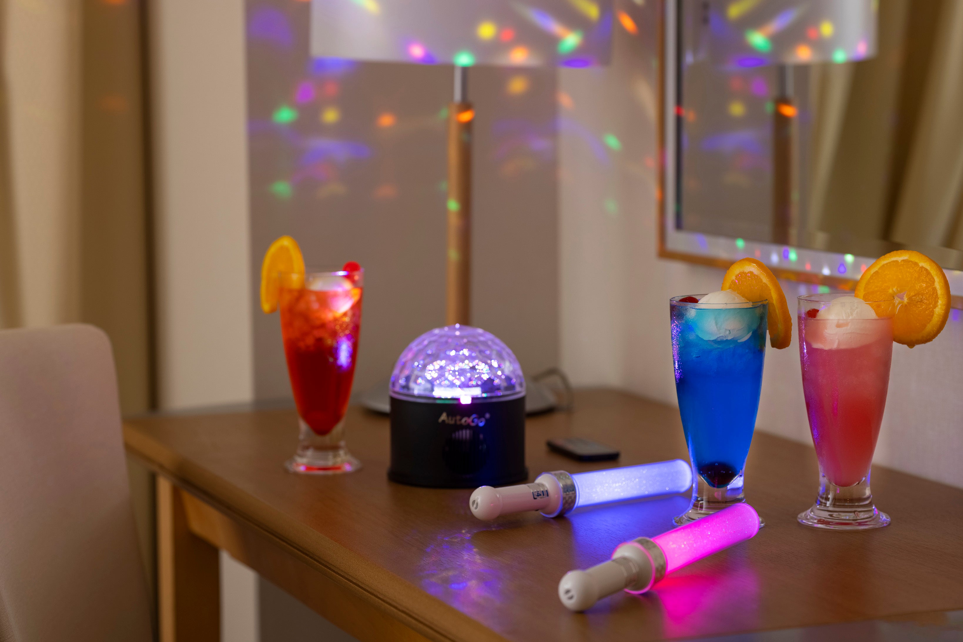 推し色ドリンクも演出のひとつ！