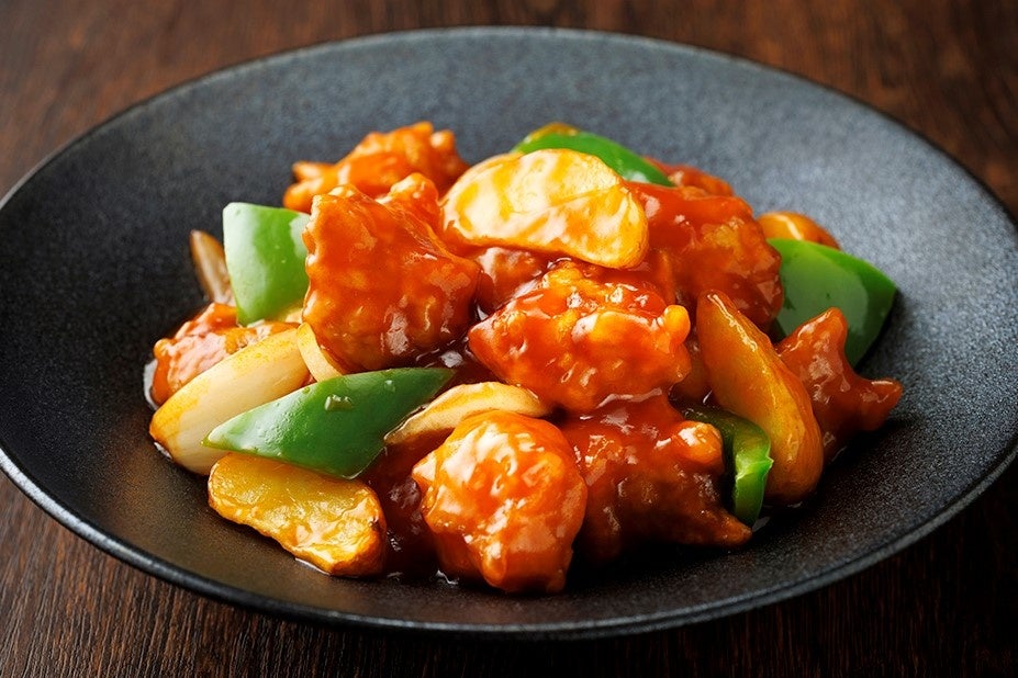 北海道産豚ロースの酢豚（ランチ限定）