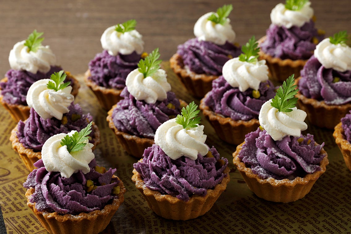 沖縄県産紫いものタルト