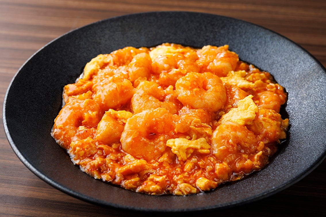 海老と玉子のチリソース（ディナー限定）