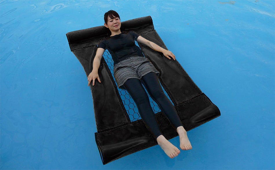 水上ハンモック(リラもっく)イメージ