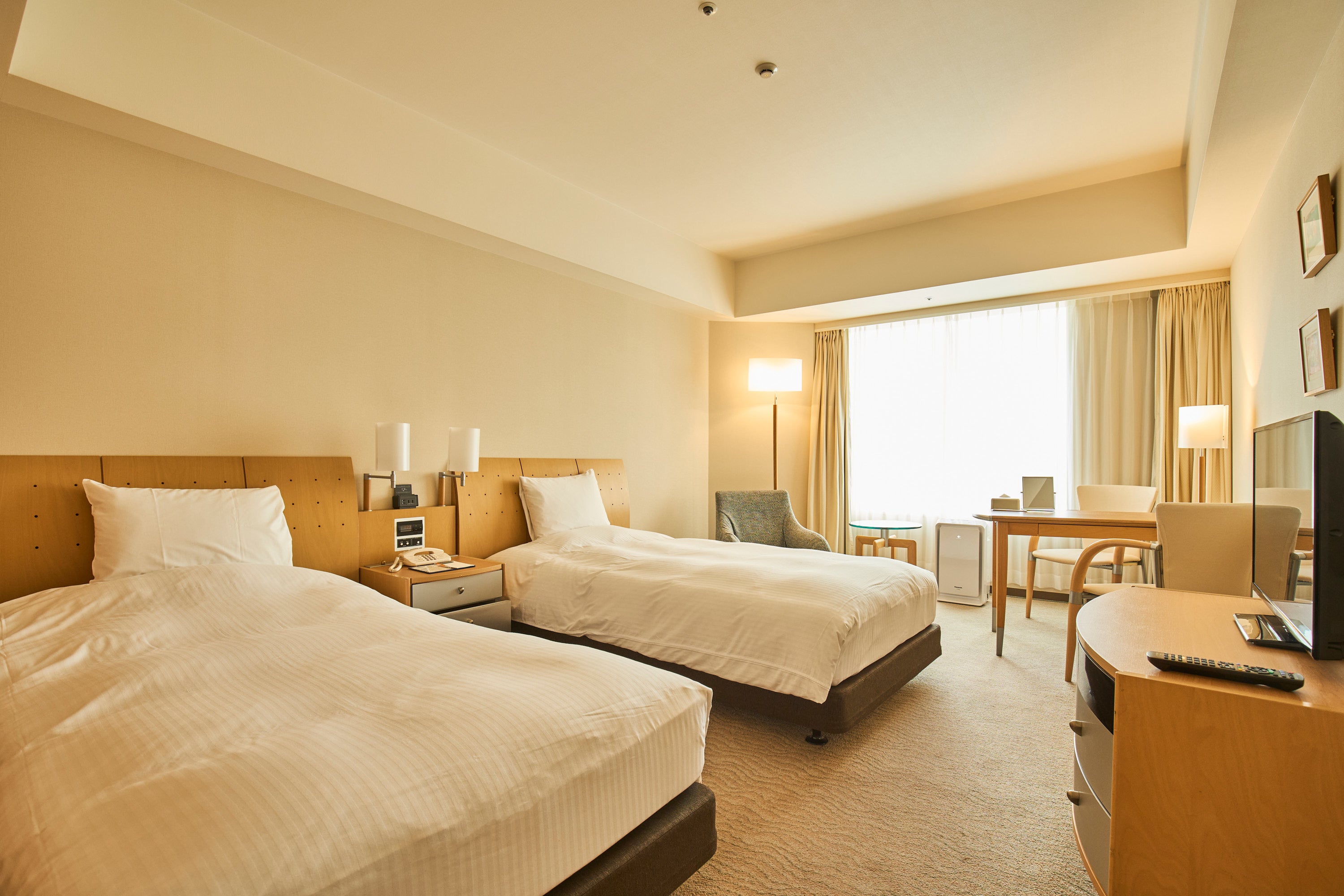 ベッドルーム（ツインルーム大人2名様利用の場合）