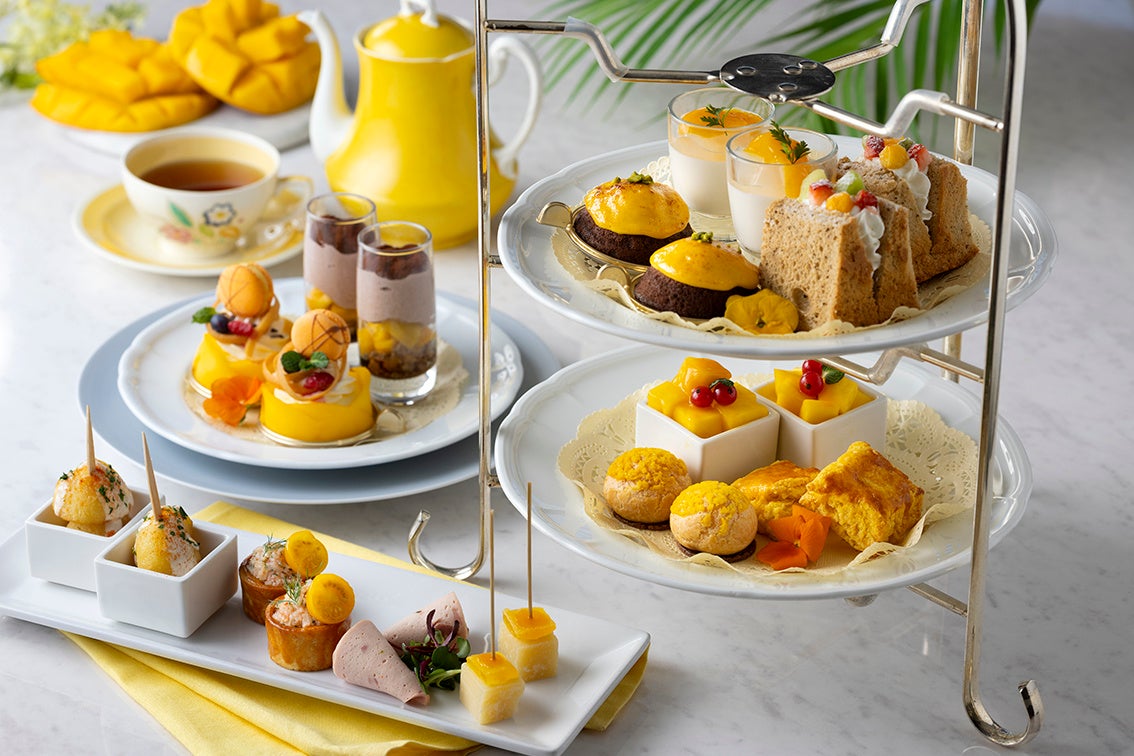 マンゴーアフタヌーンティー（写真は2名様分イメージ）