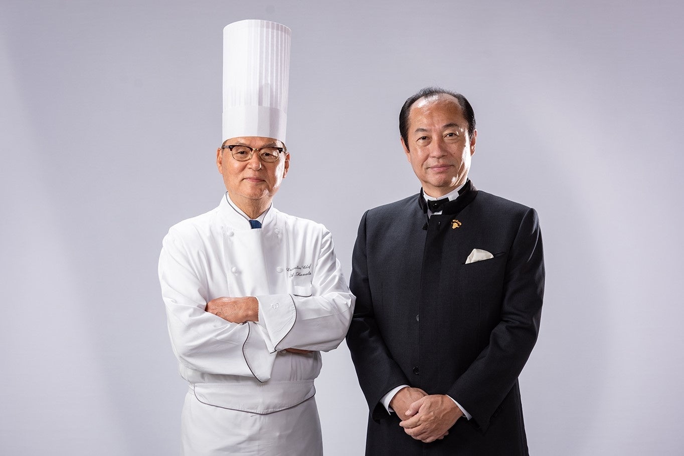 名誉総料理⾧ 鎌田昭男・ソムリエ 田崎真也氏