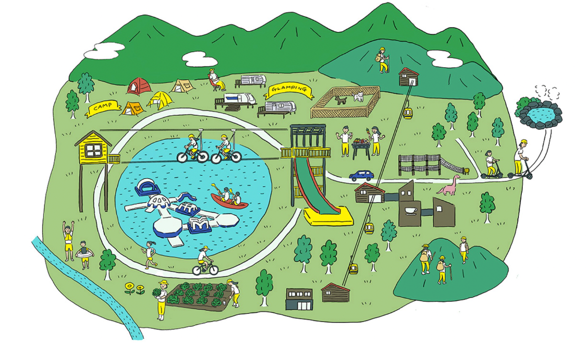 TSUGAIKE Outdoor Village