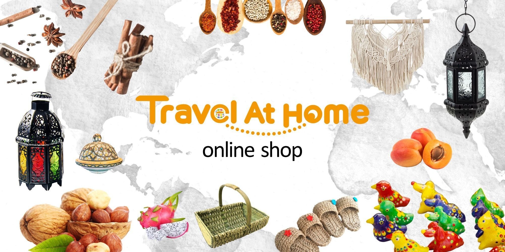 Travel At HomeのECサイトのイメージ画像です。