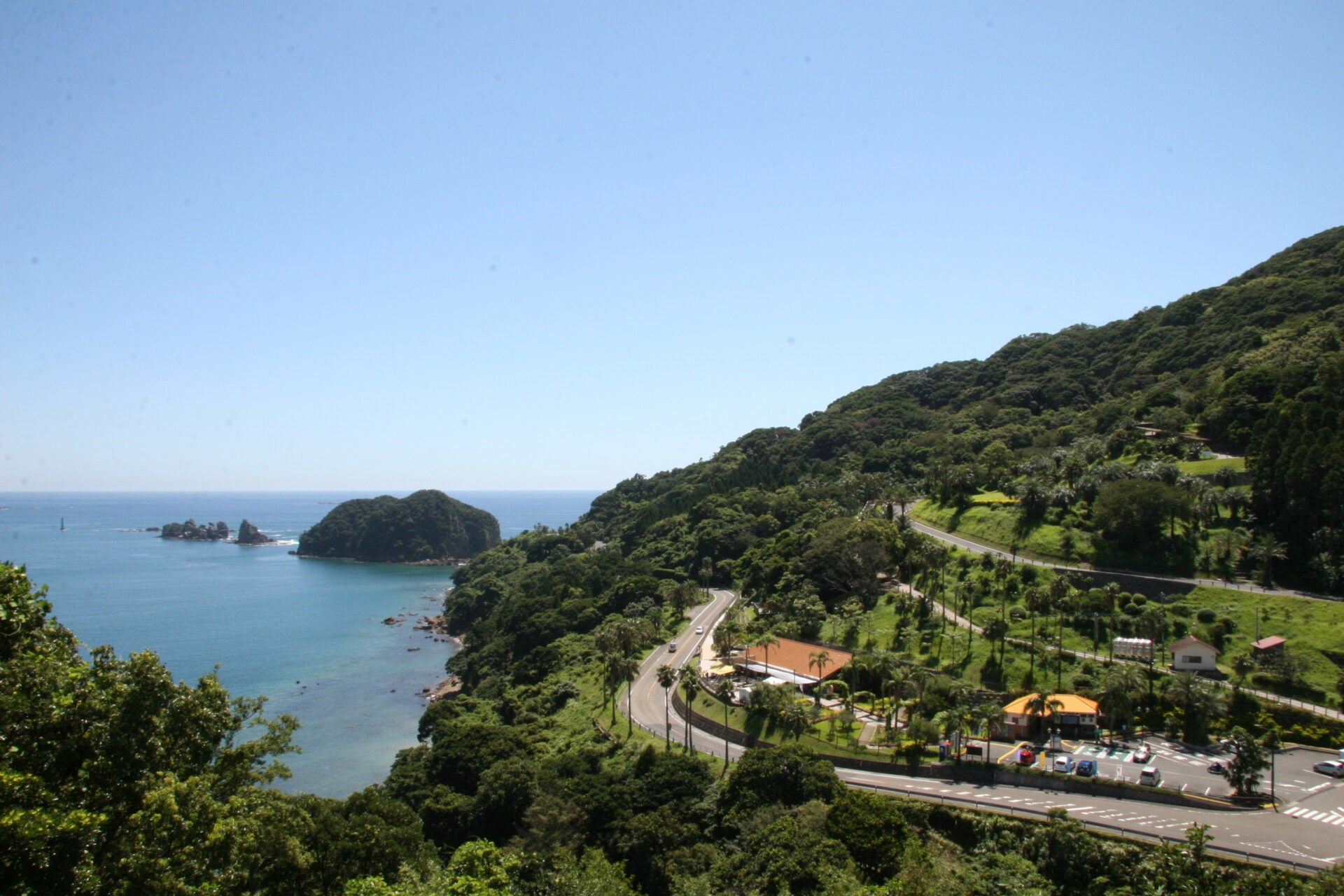 「道の駅なんごう」から見える絶景です。