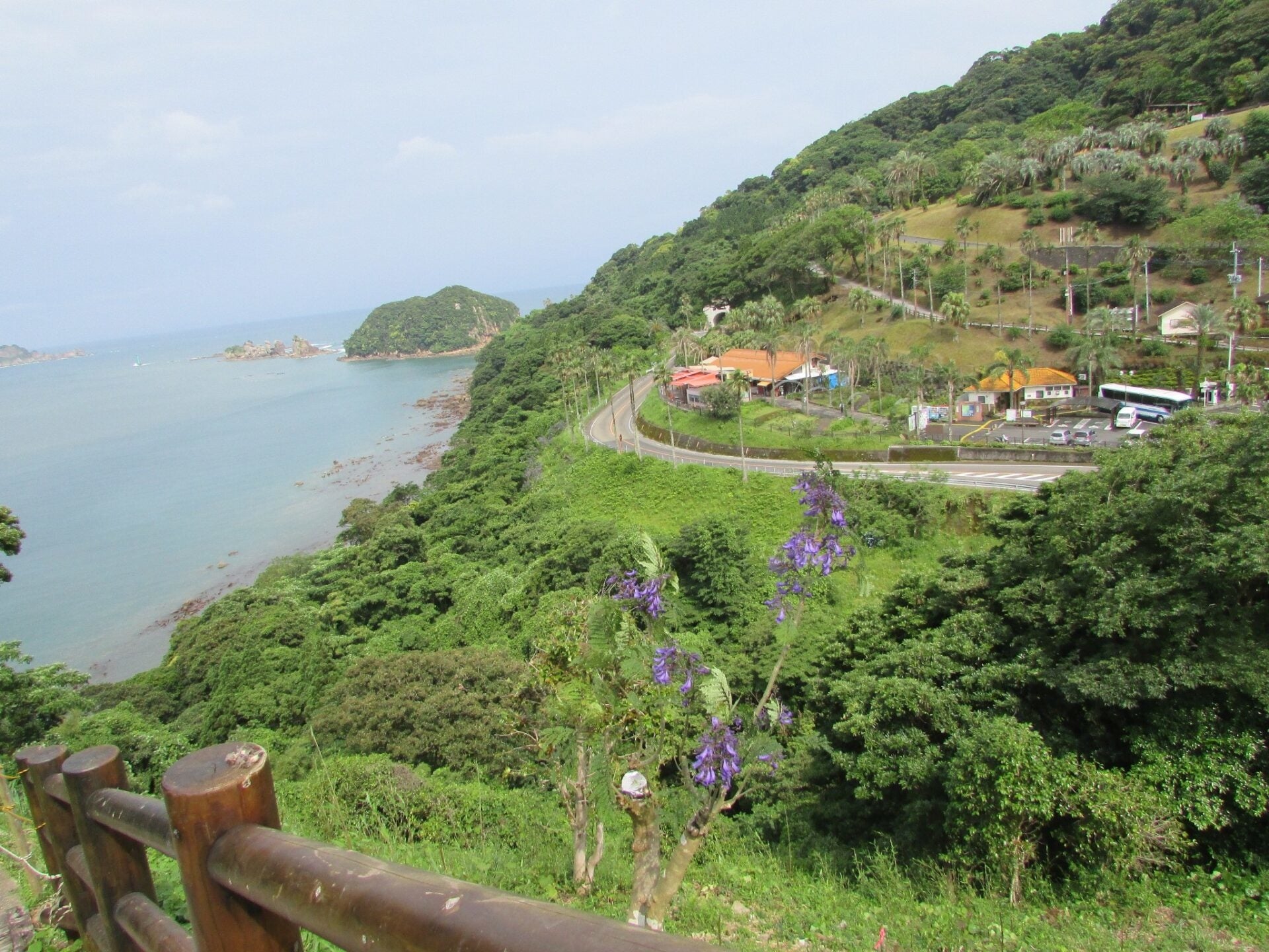 「道の駅なんごう」から見える絶景です。