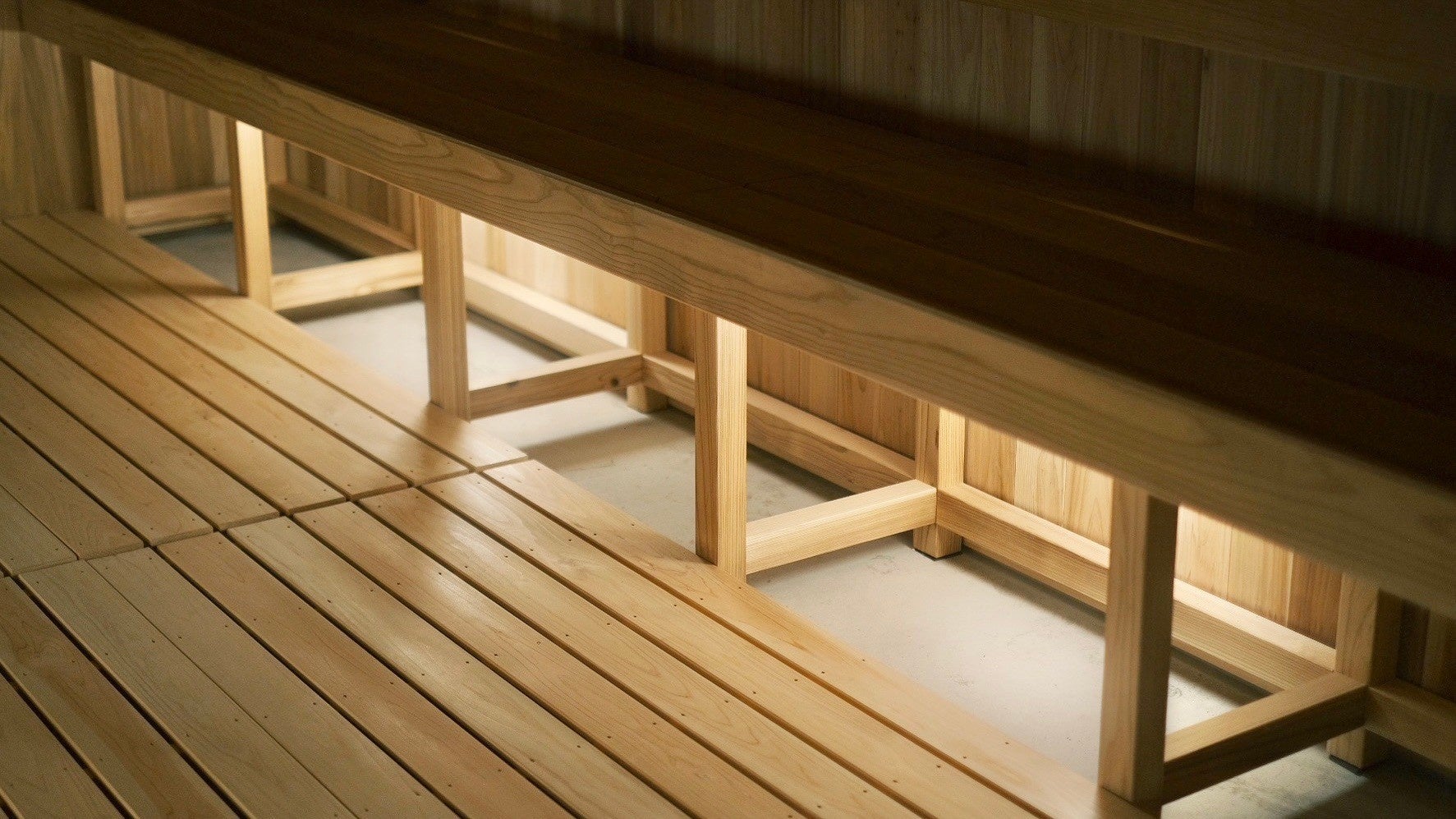 深部体温サウナの写真です。