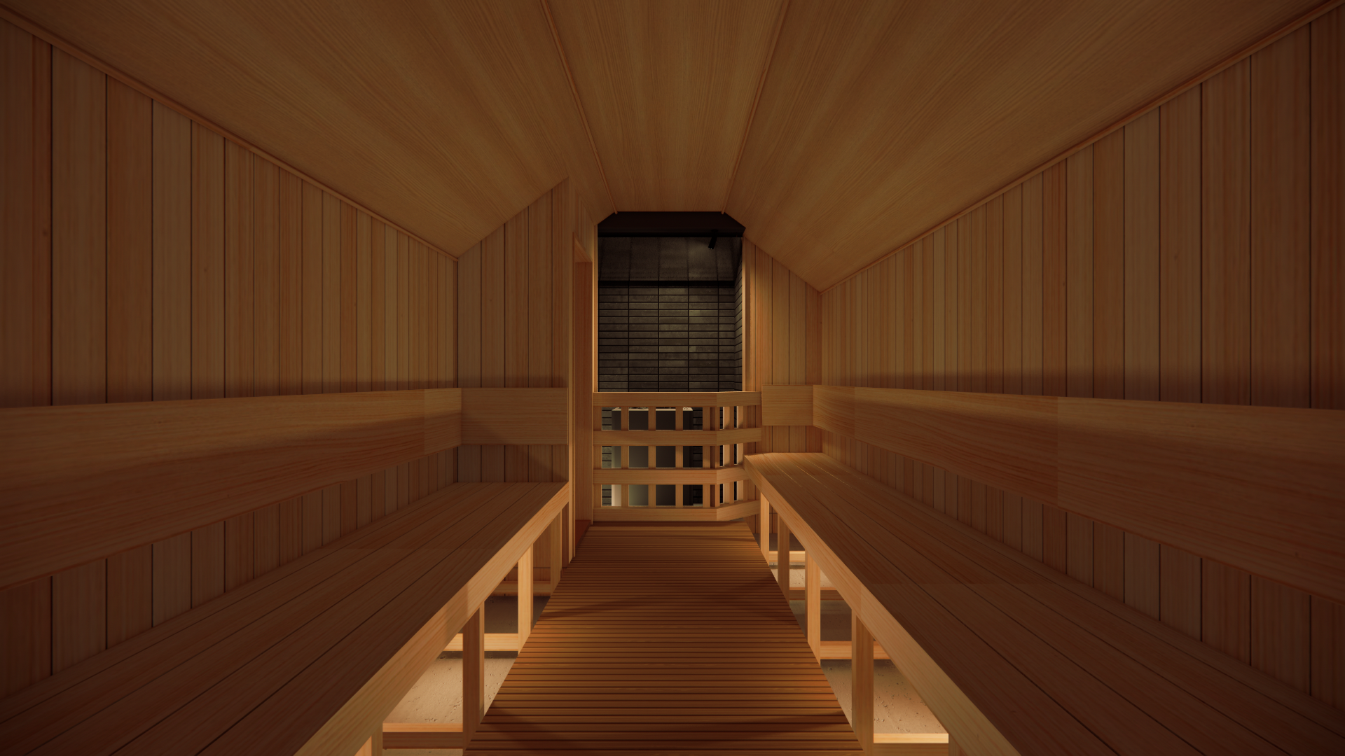 深部体温サウナの写真です。