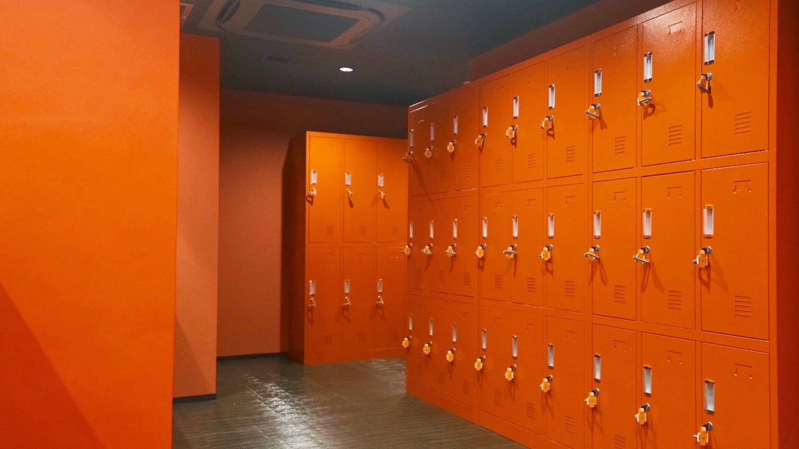 ロッカールームの写真です。