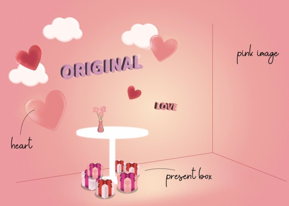 Original_バレンタイン店内イメージ