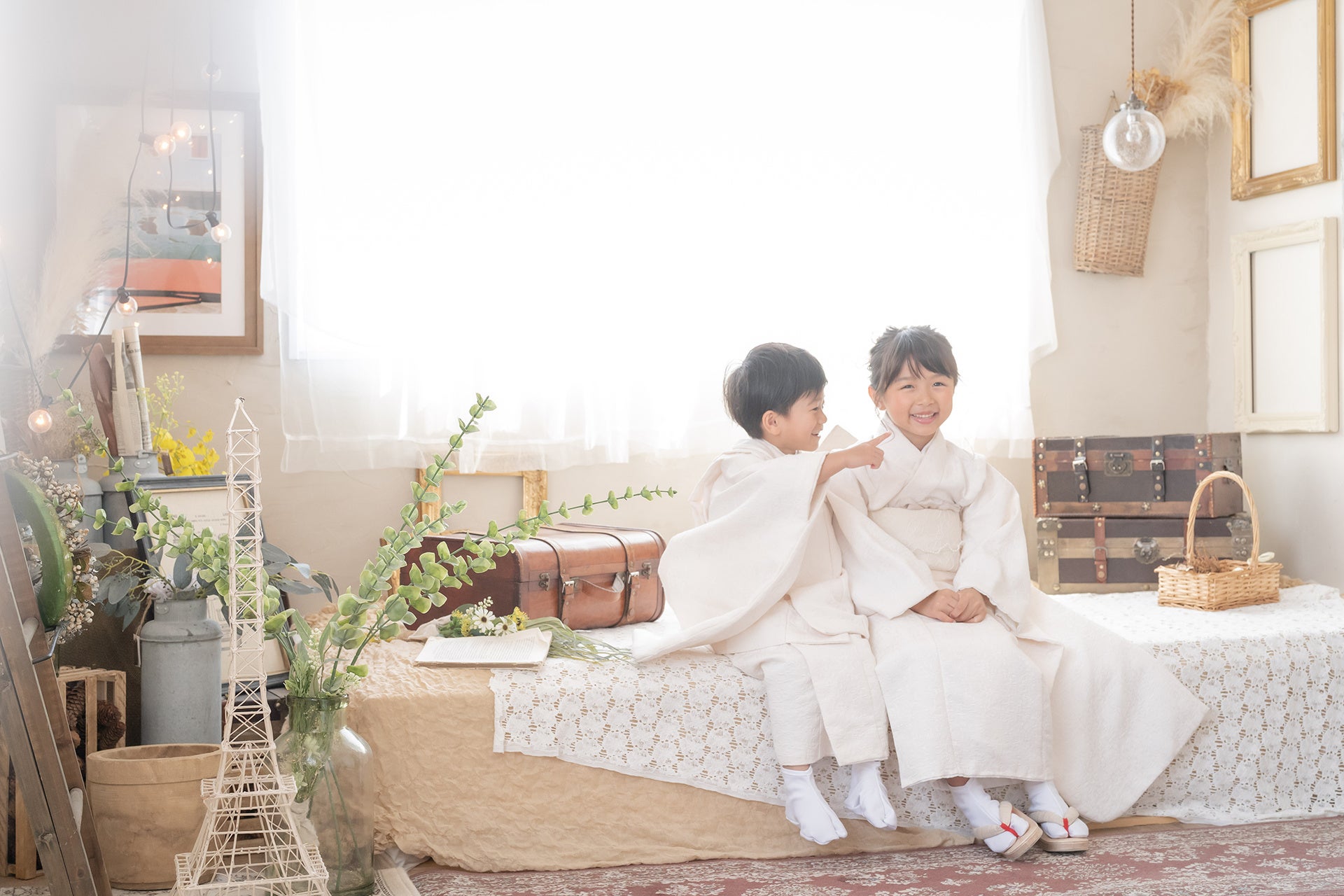 スタジオコフレ_七五三きょうだい撮影イメージ２