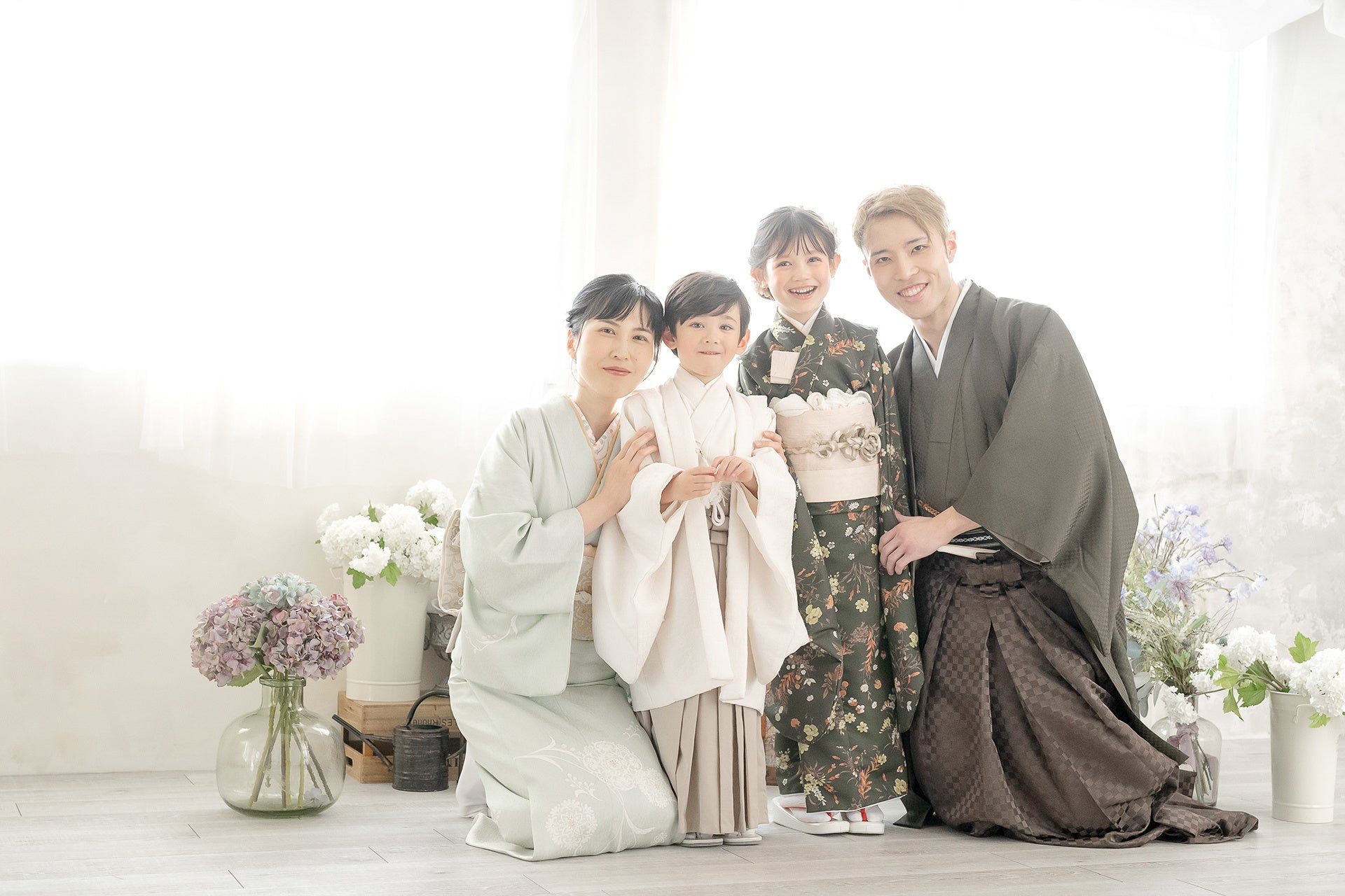 スタジオコフレ_家族和装撮影イメージ