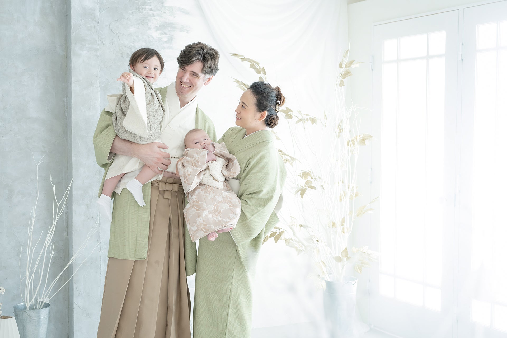 スタジオコフレ_家族和装撮影イメージ