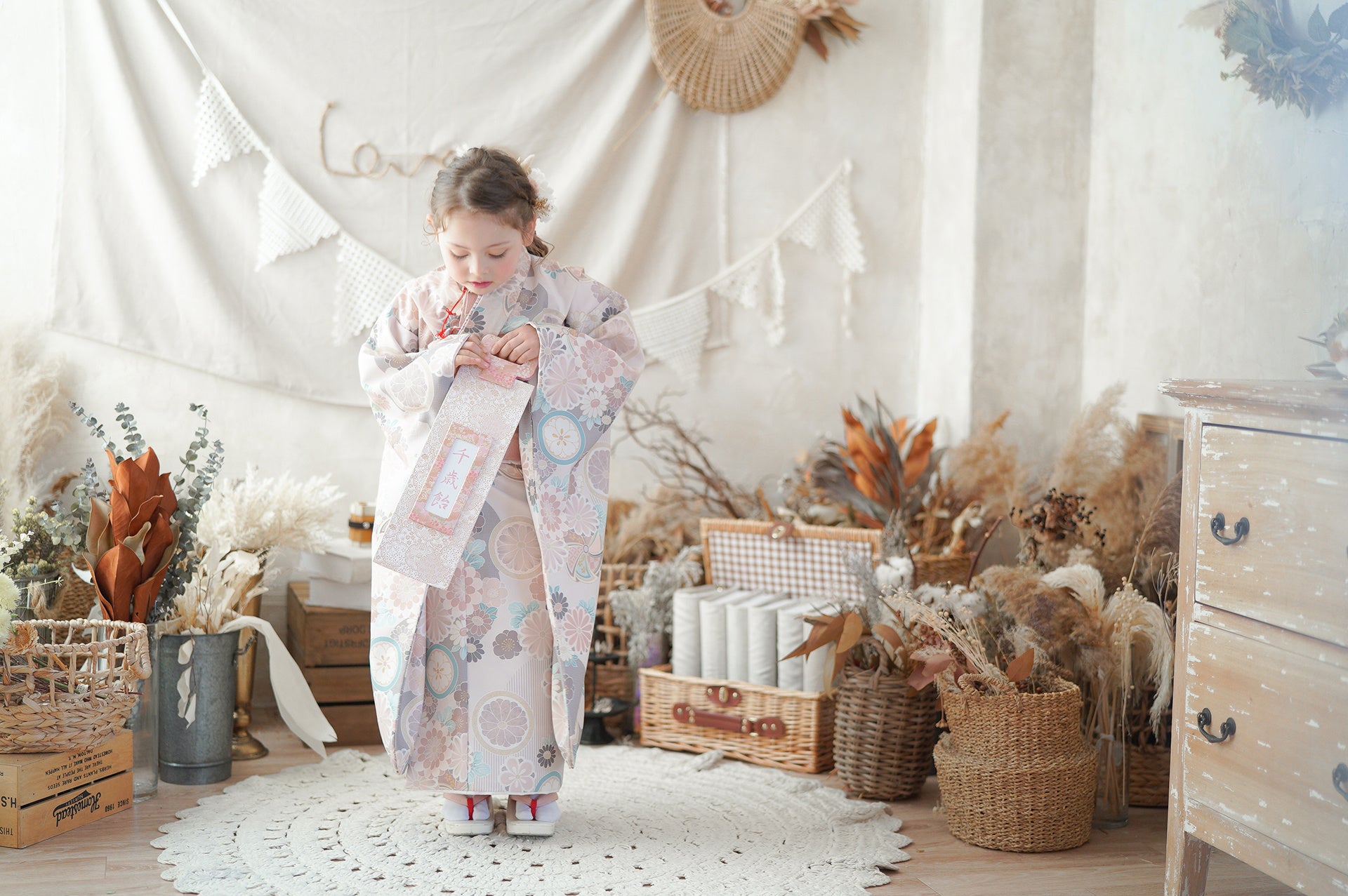 スタジオコフレ_オリジナル和装七五三撮影イメージ2