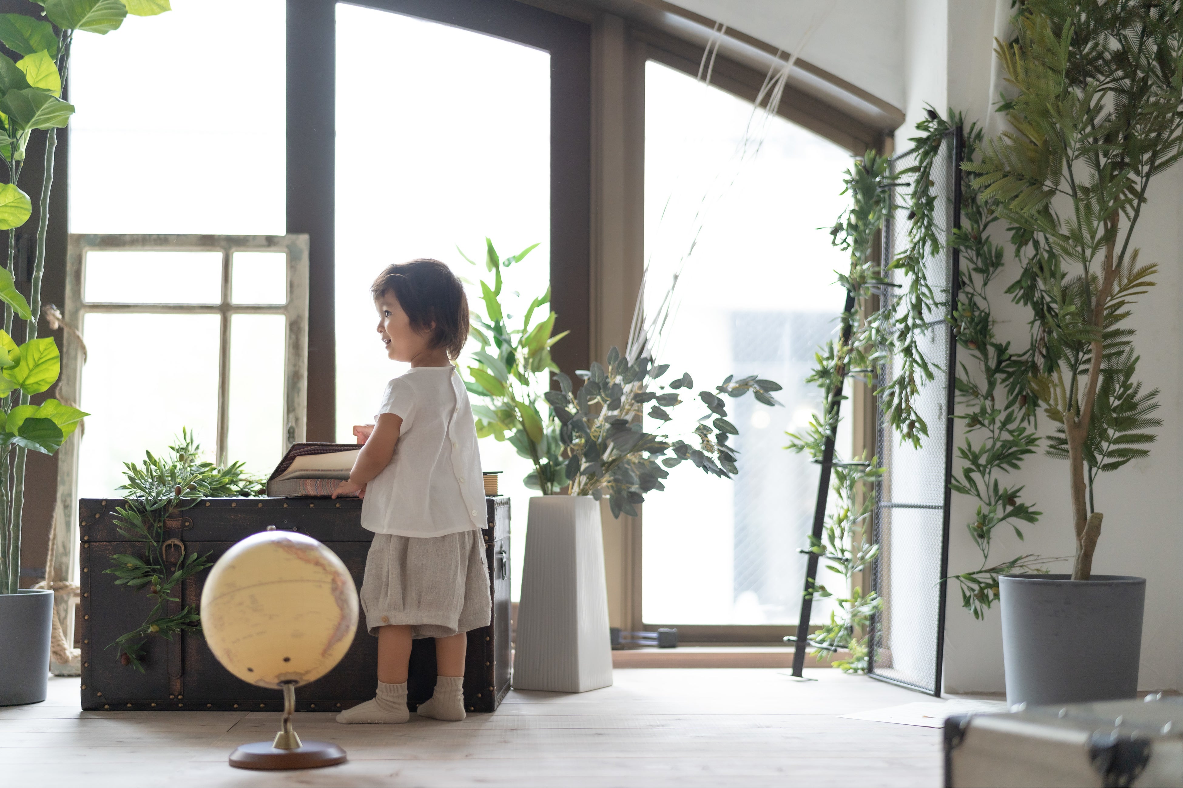 Slow Photo”の子ども写真、スタジオコフレが「戸越銀座スタジオ