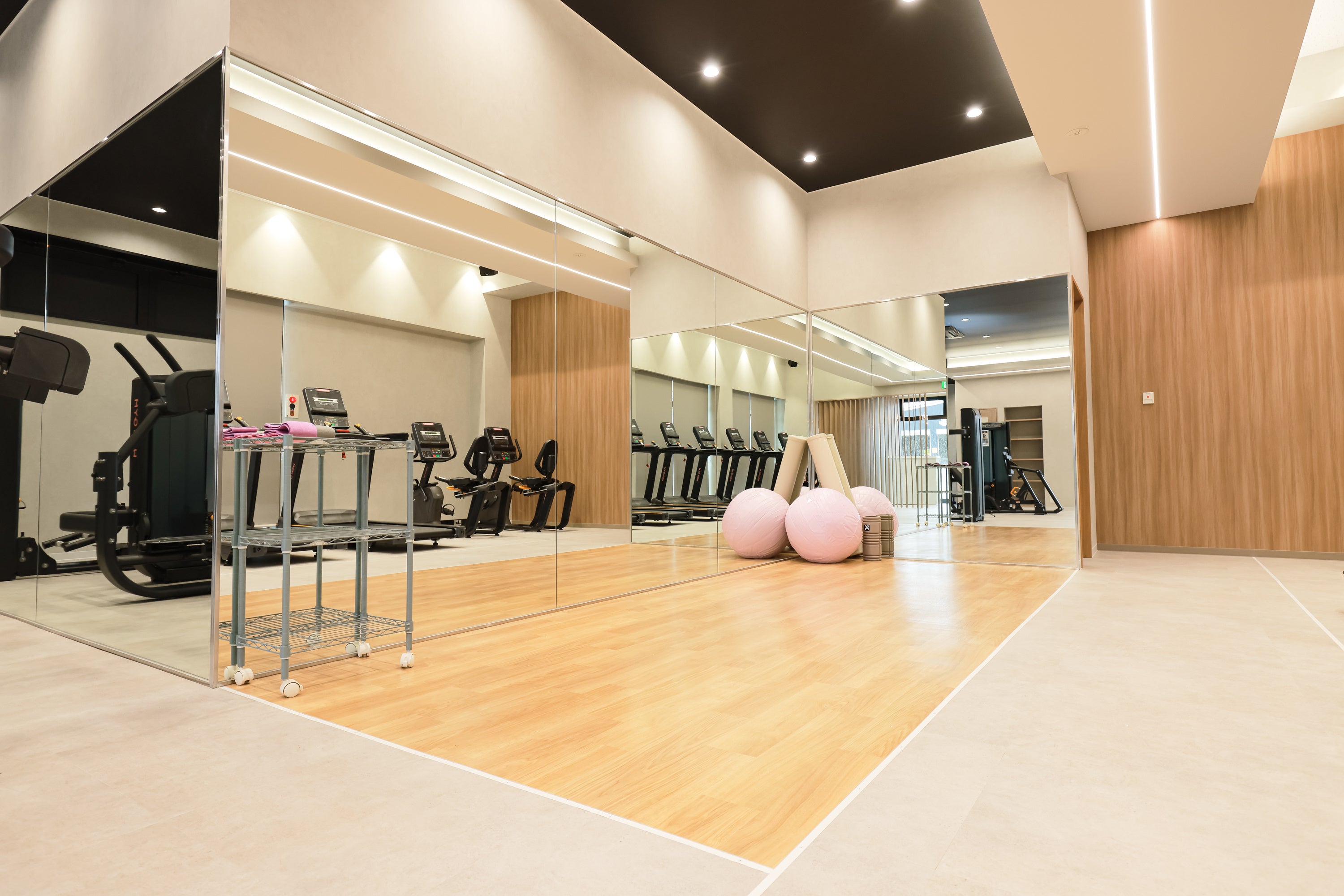 WOMGYM会津若松店の店内風景