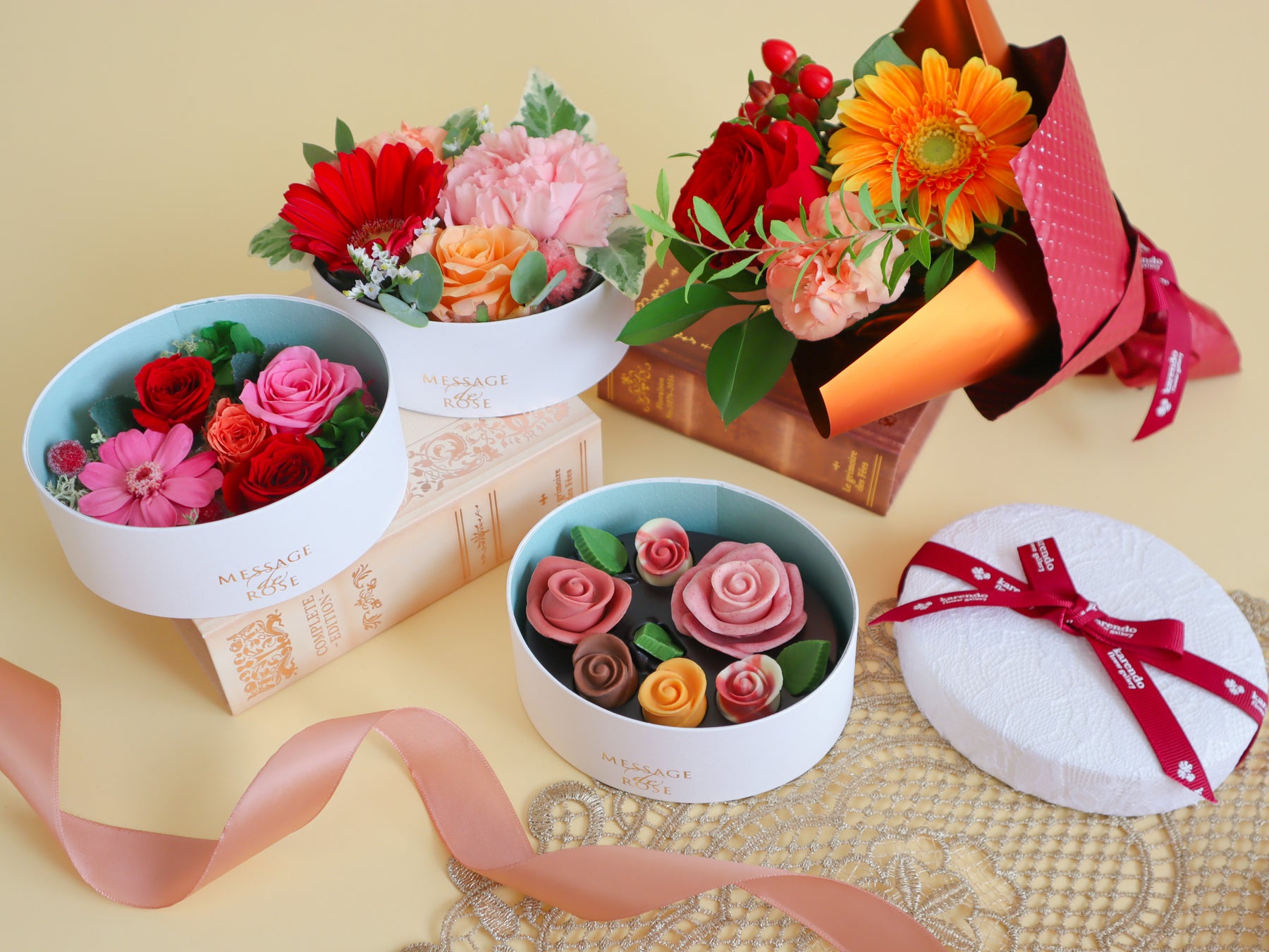 「ロズレ・コスモス」&お花のセット