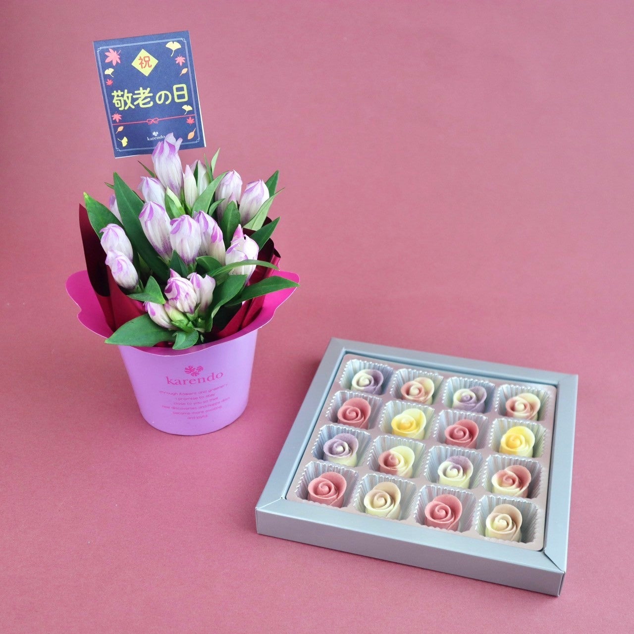 進化系フラワーギフトショップkarendo】お花屋さんが作る秋限定