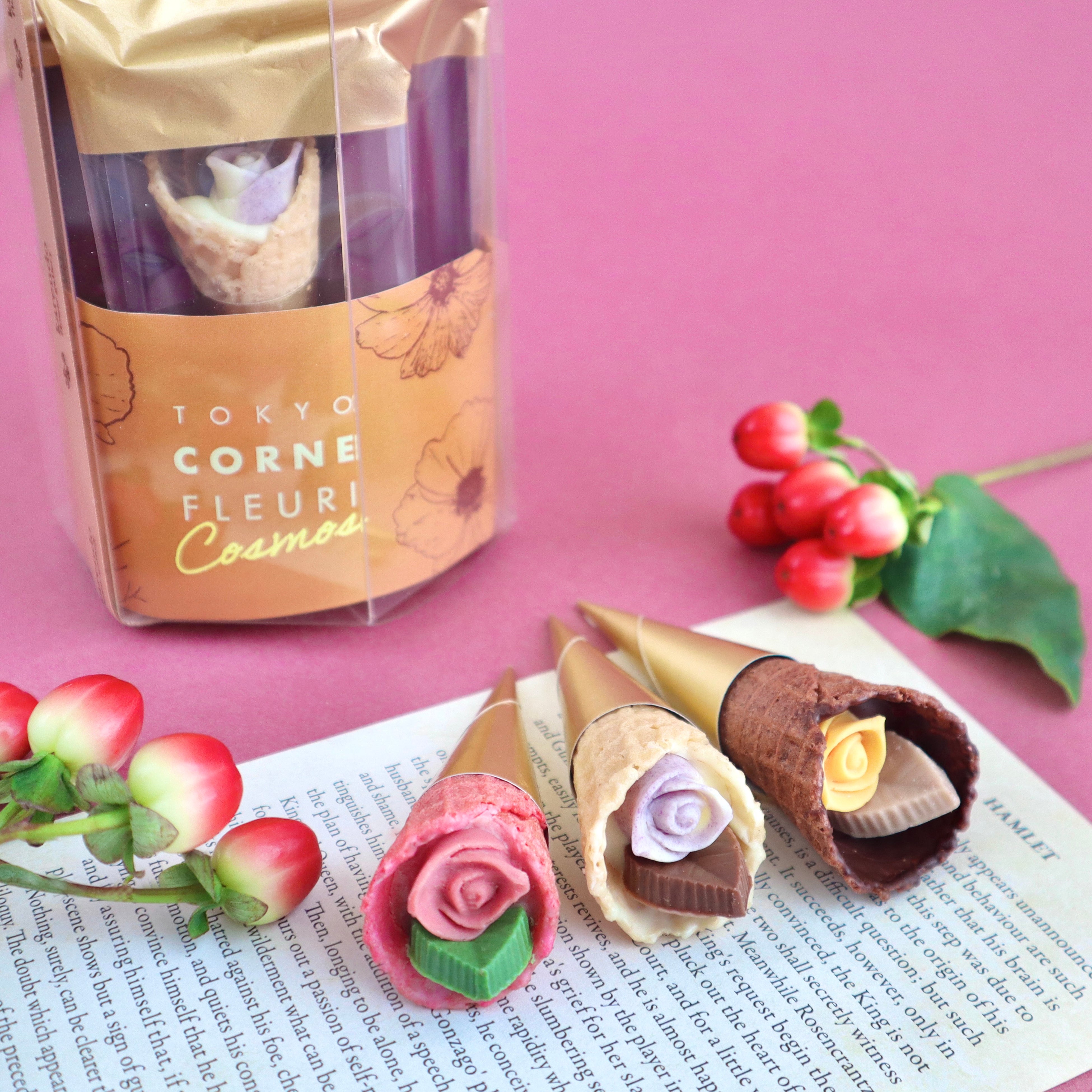 チョコレート「コーンフルーリスタンディング・コスモス」