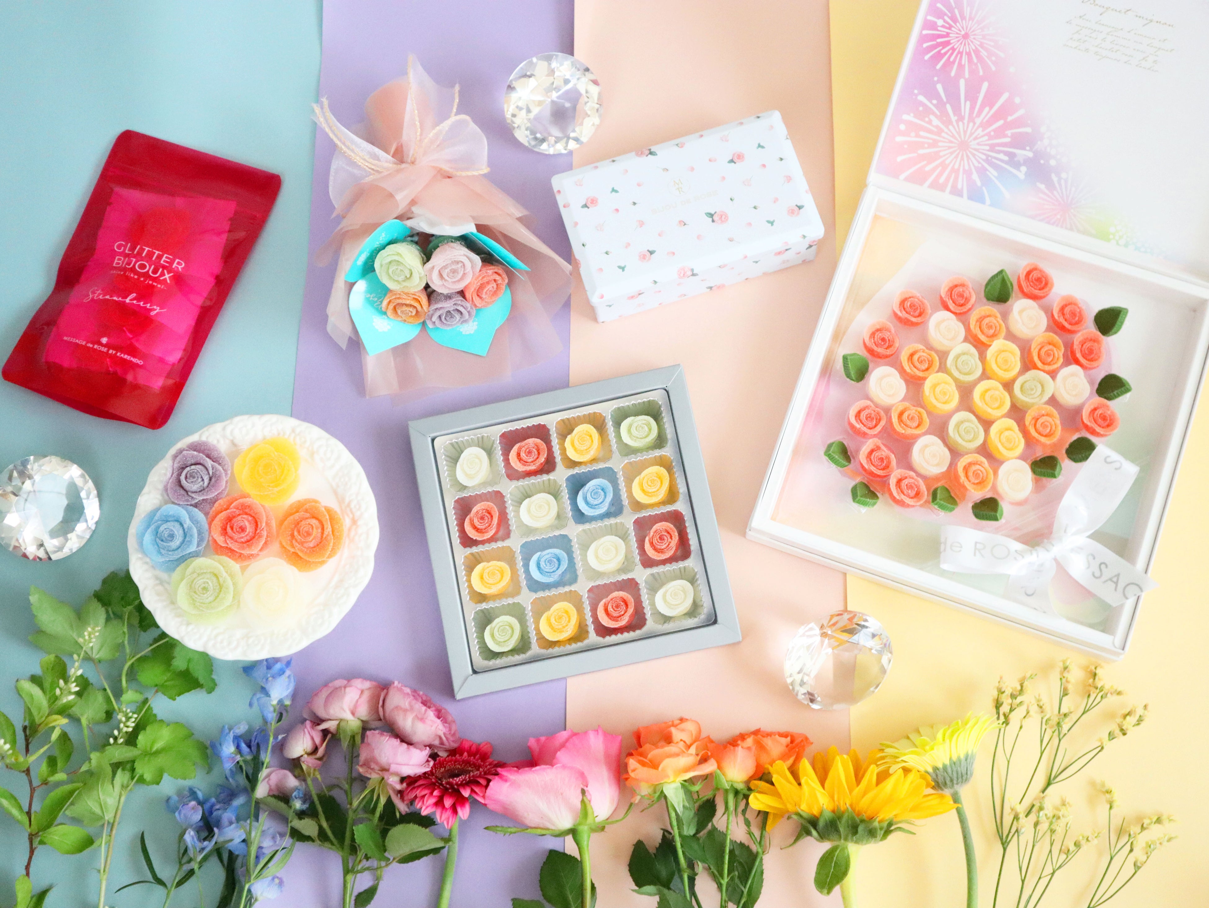 進化系フラワーショップkarendo】お花屋さんが作る、7色の薔薇