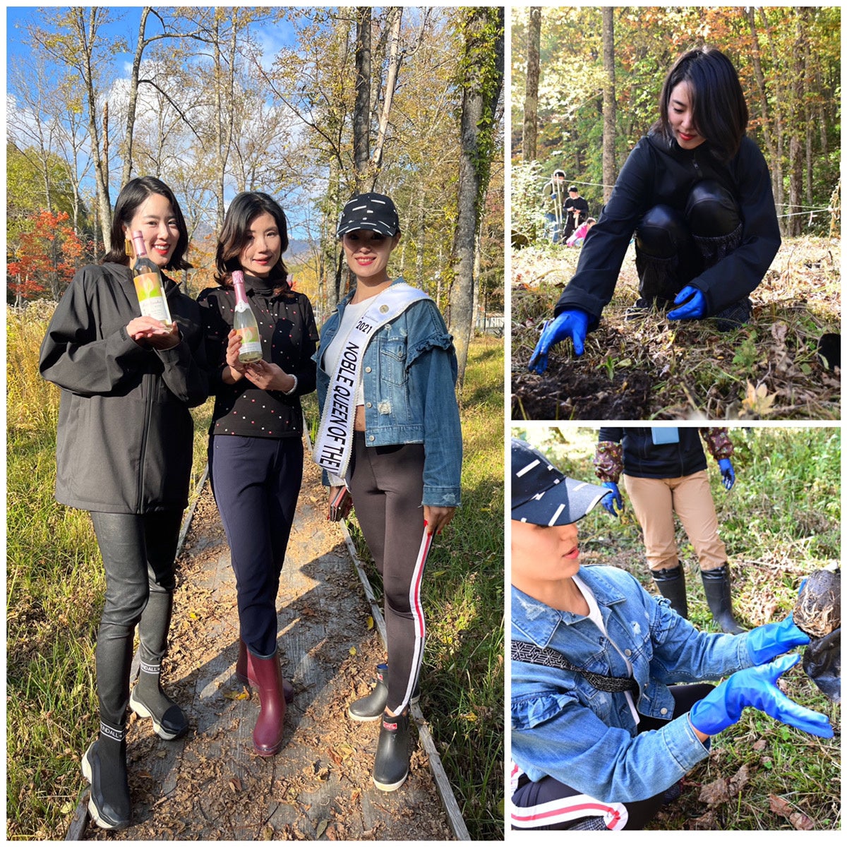 ▲写真左から 村上 麻衣様、永井 松美、久手堅 真登香様