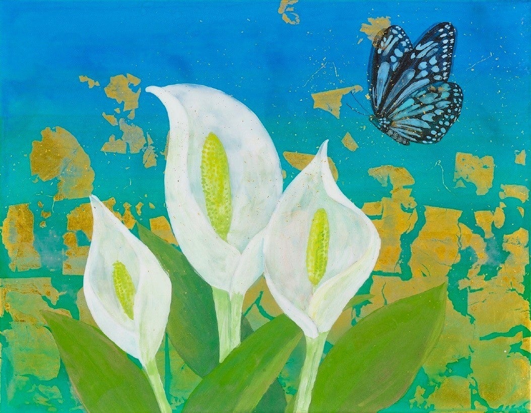 ▲大竹寛子氏に描いていただいたラベル原画